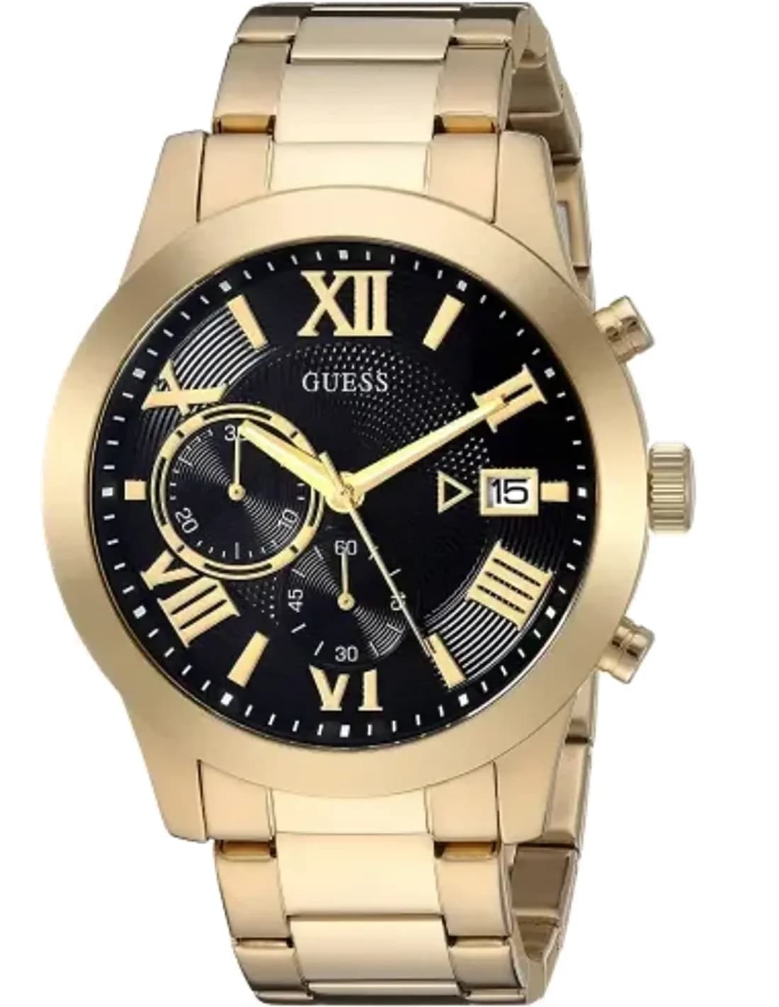 Montre Homme Guess Atlas W0668G8 Acier doré