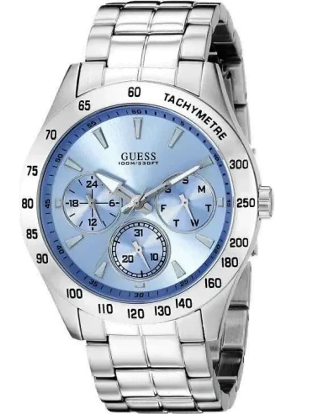 Montre Homme Guess W0719G1 Argent