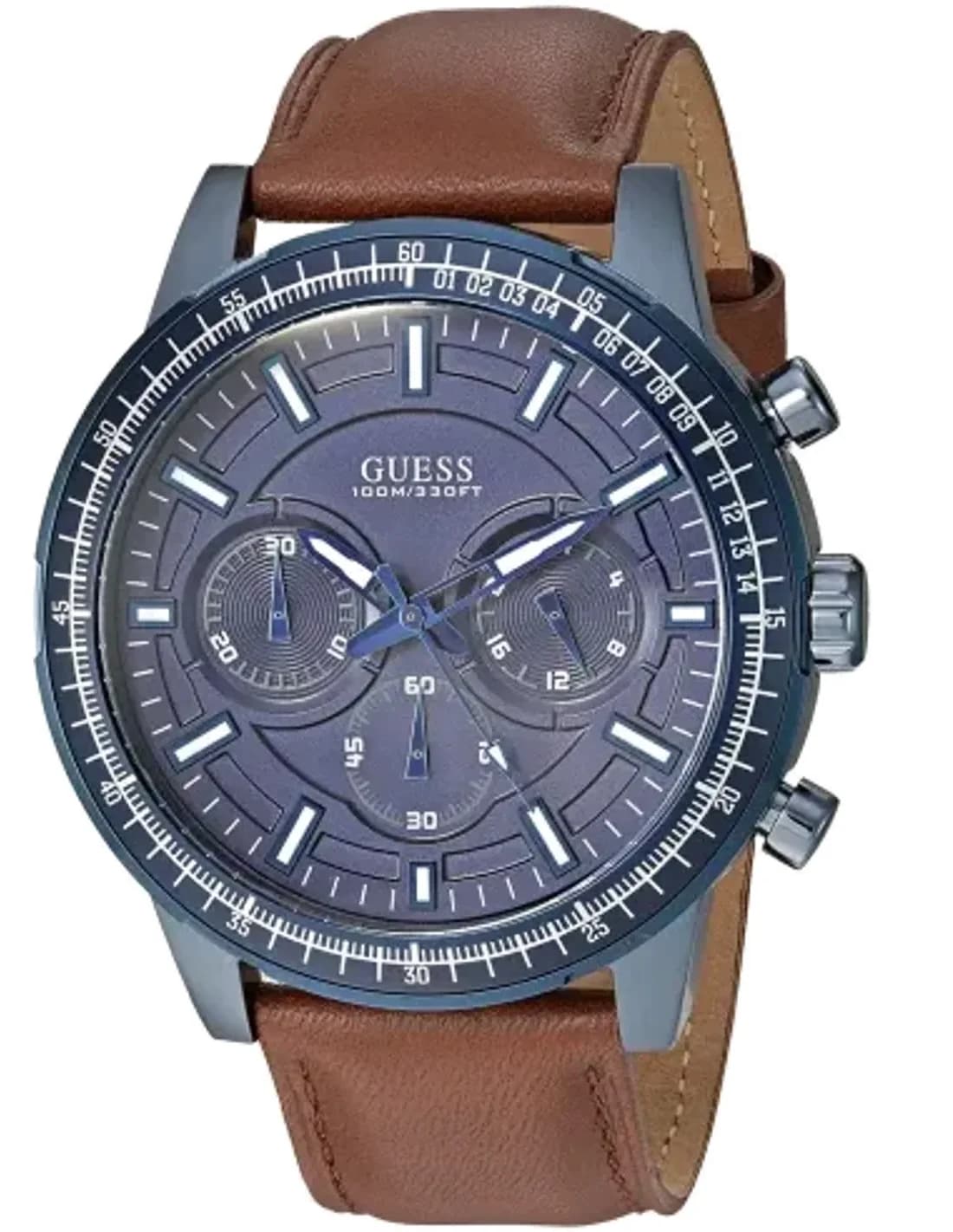 Montre Homme Guess W0867G2 Marron