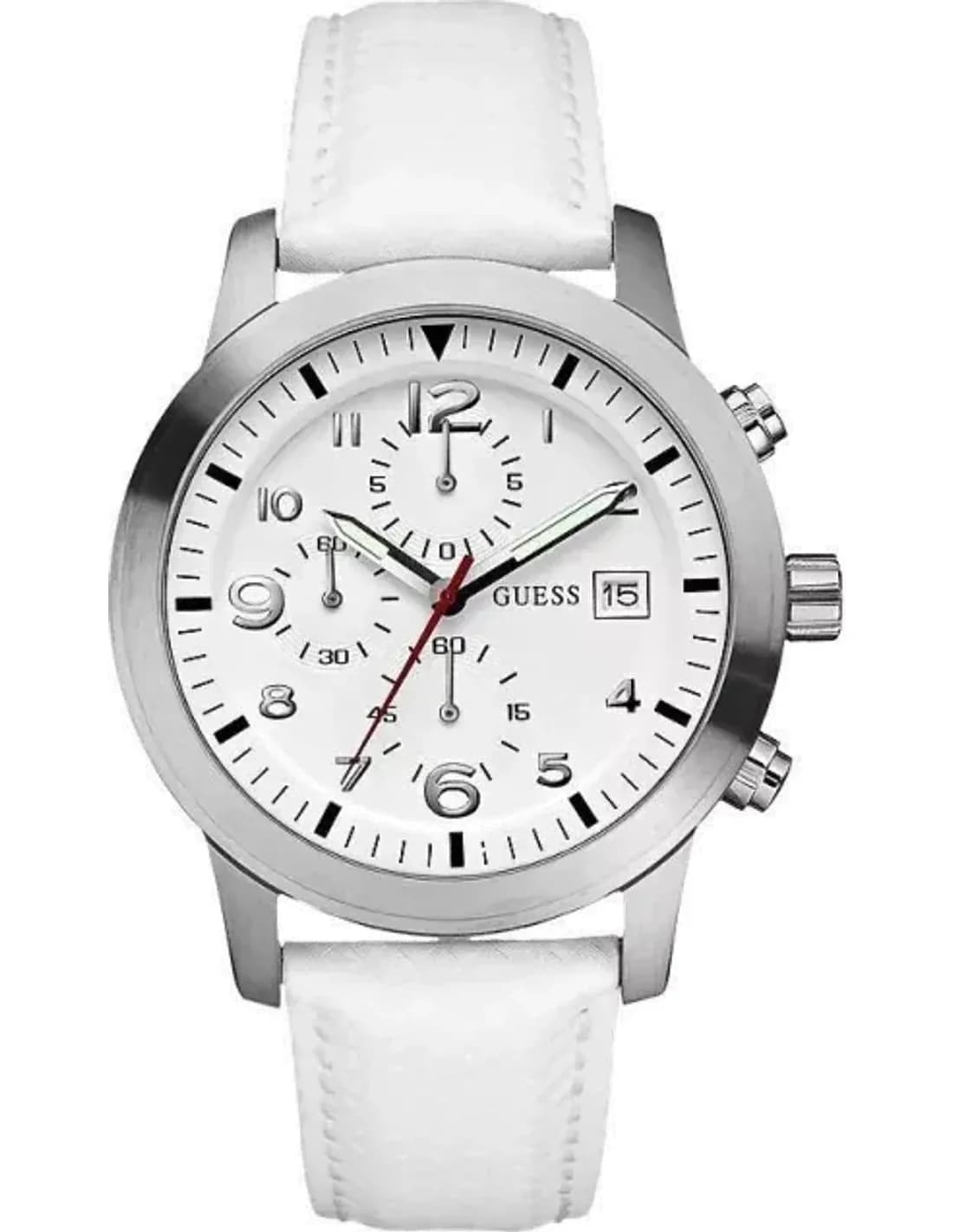 Montre Homme Guess W11163G3 Blanc