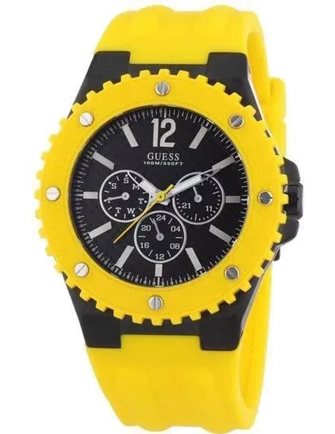 Montre Homme Guess W11619G5 Jaune