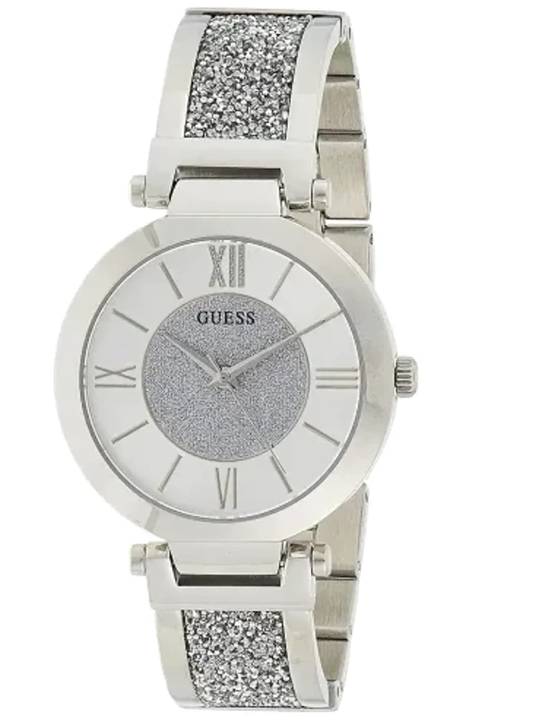 Montre Guess Aurora bracelet bi-ton en acier