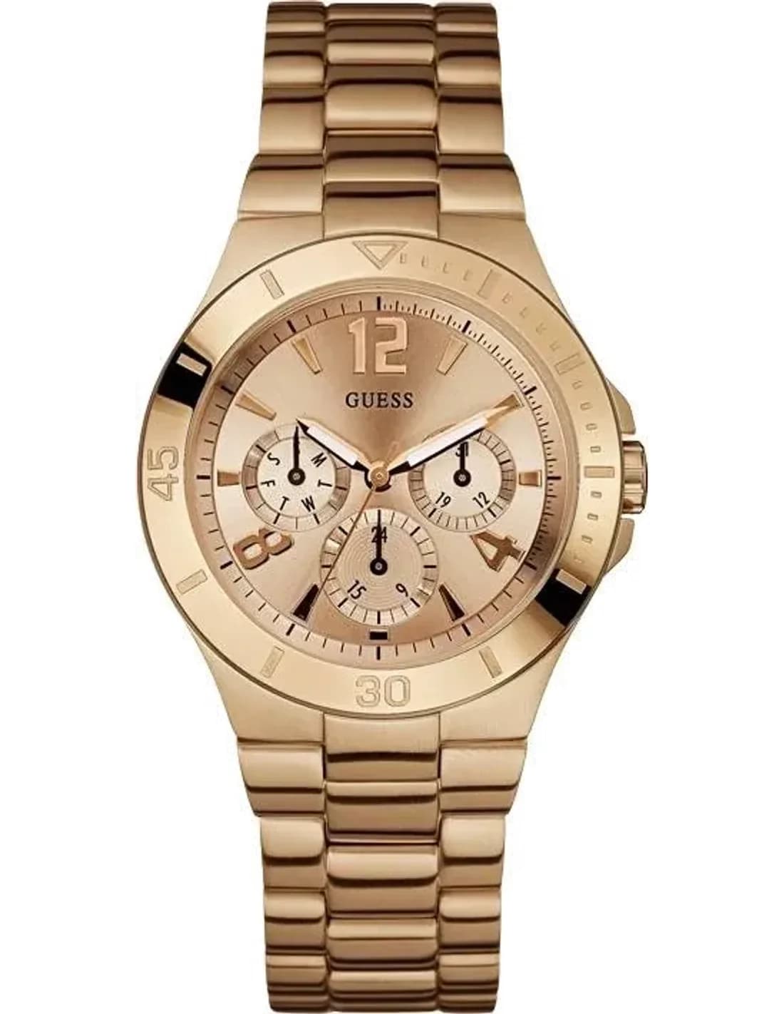 Montre Femme Guess W14553L1 Or Rose