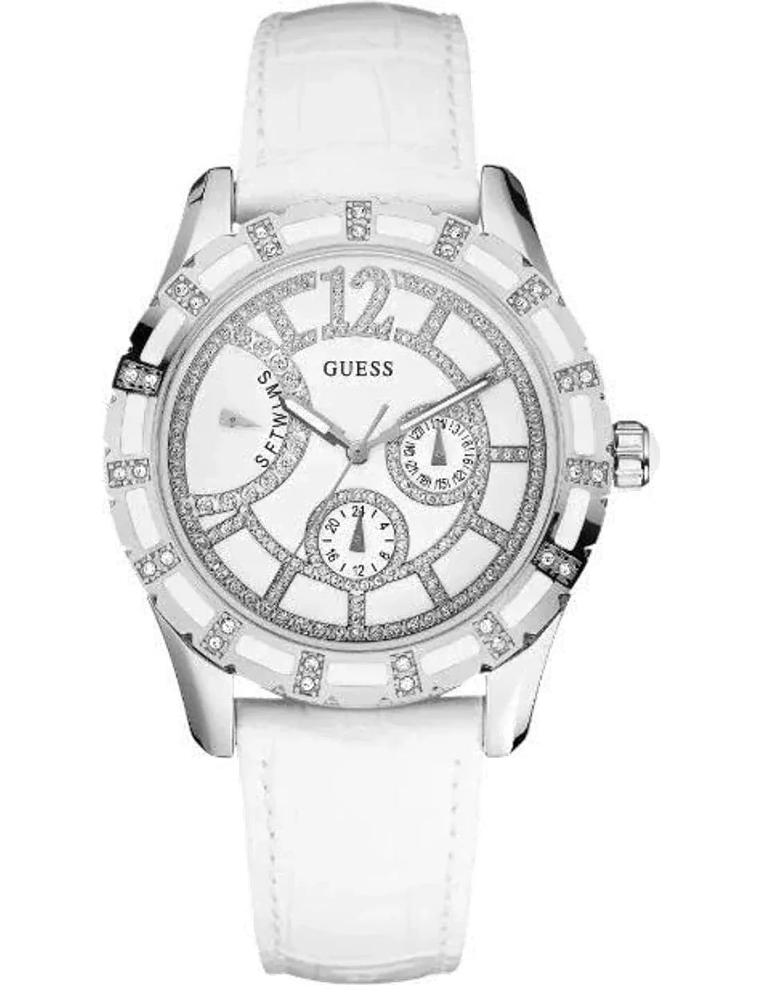 Montre Femme Guess W15054L1 Blanc