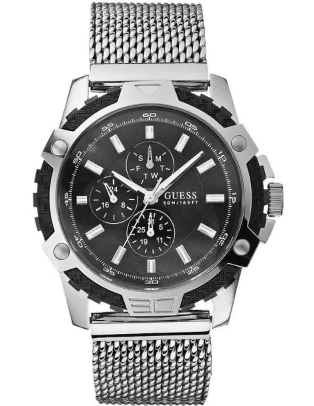Montre Homme Guess W19530G1 Fiber Maille milanaise