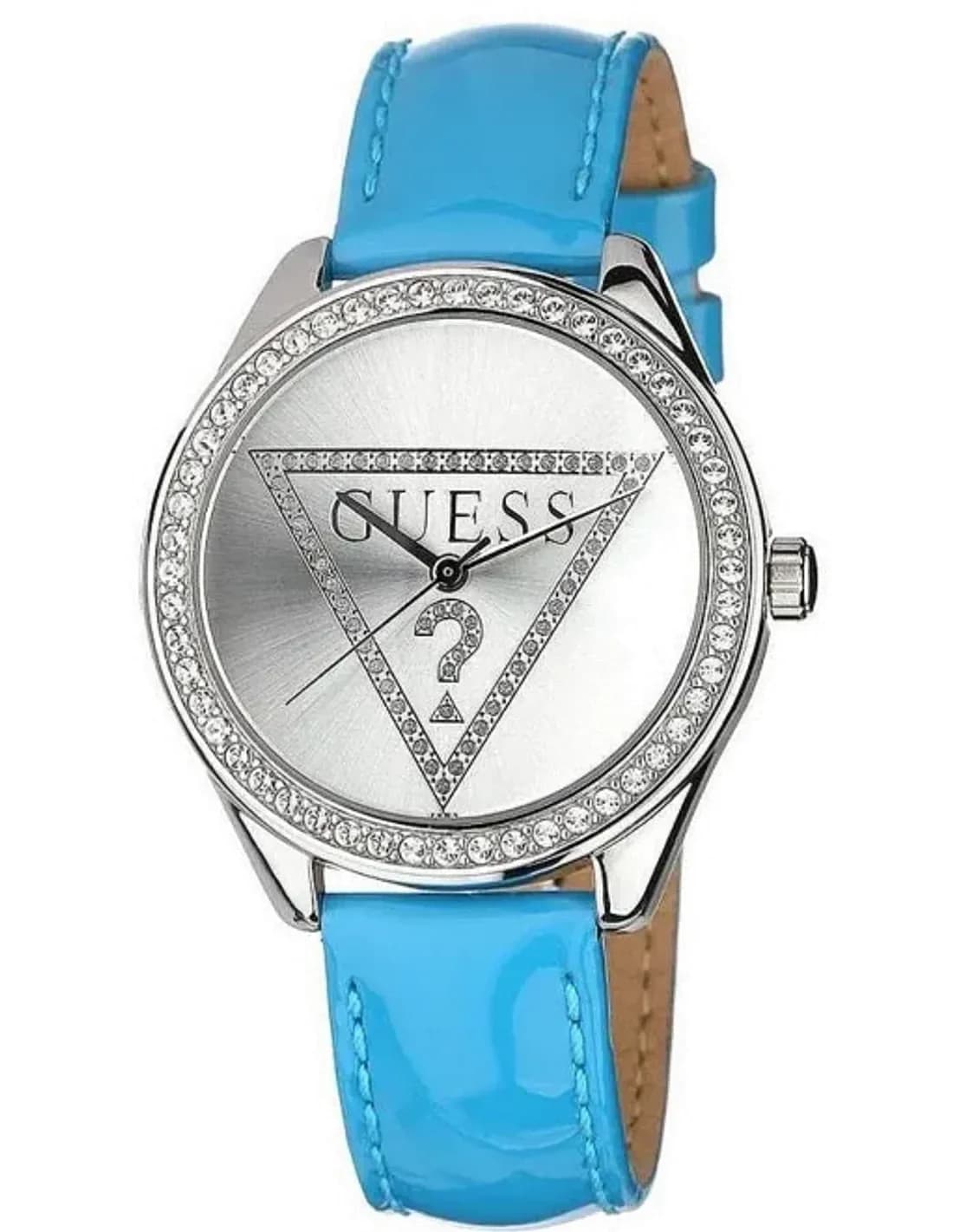 Montre Femme Guess Mini Triangle W65010L6 Bracelet Bleu Turquoise