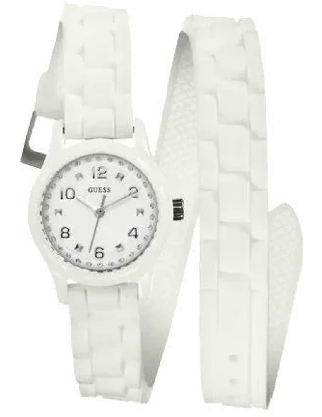 Montre Guess Femme Wrapped Up Micro Mini Blanche W65023L1