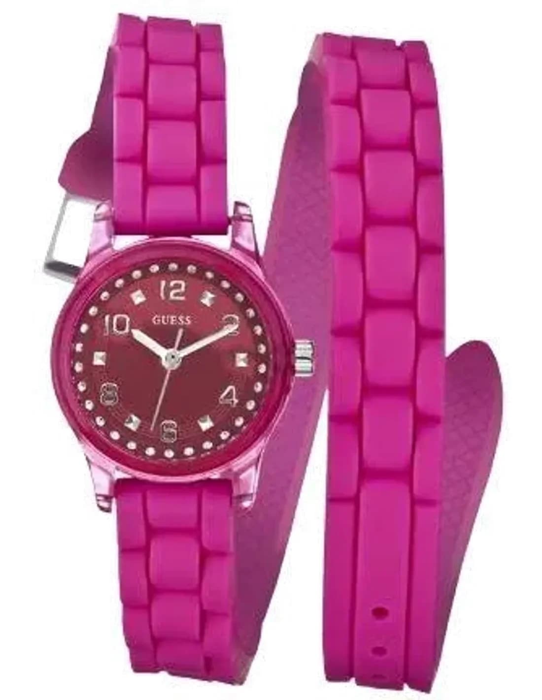 Montre Guess Femme Wrapped Up Micro Mini Fushia W65023L3