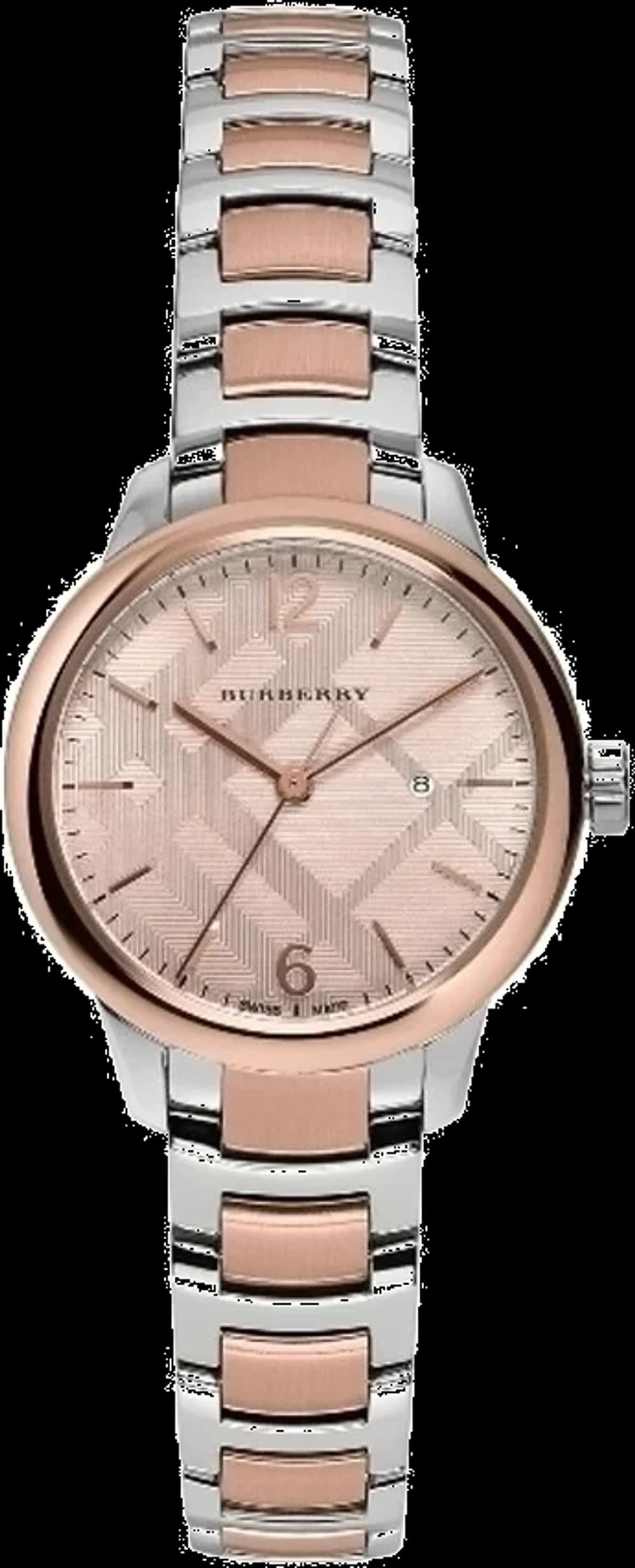 Burberry BU10117 Two-Tone Bracelet Round Women's Watch