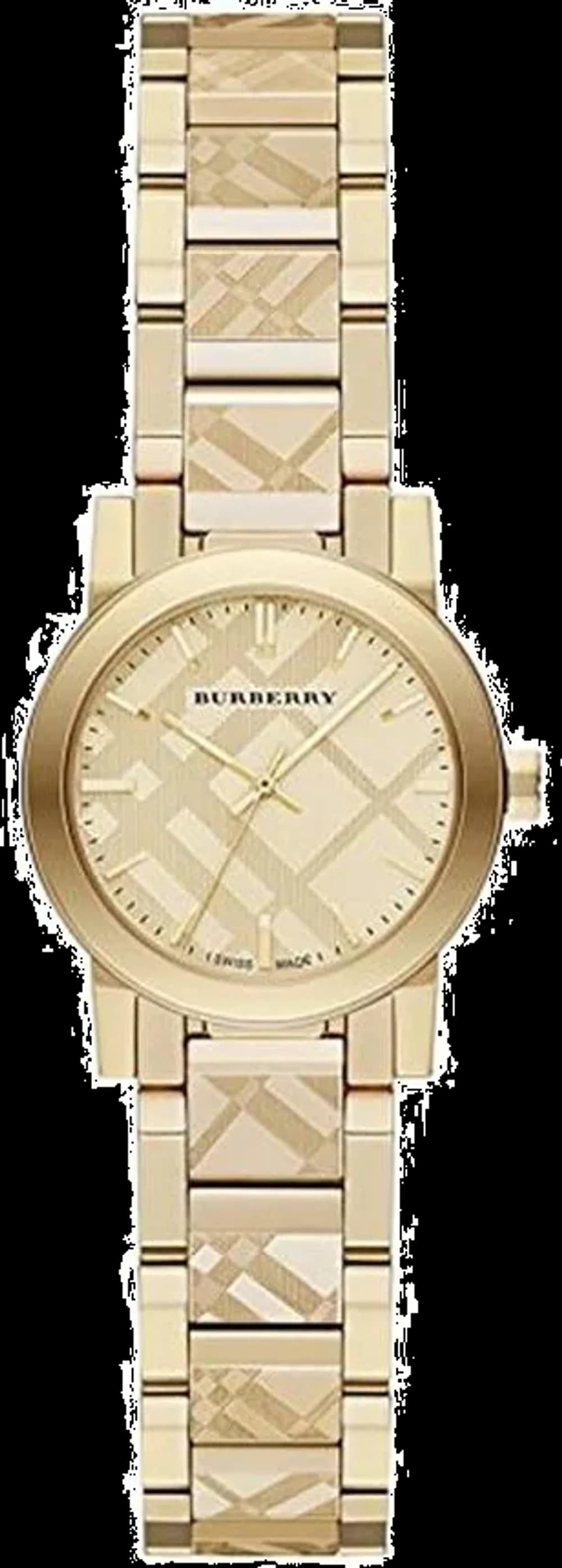 Burberry BU9234 Yellow Gold Stainless Steel Women's Watch The City Collection