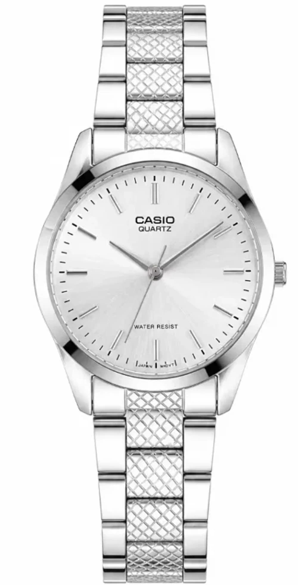 Montre Casio femme quartz LTP-1274D-7ADF ronde en acier inoxydable