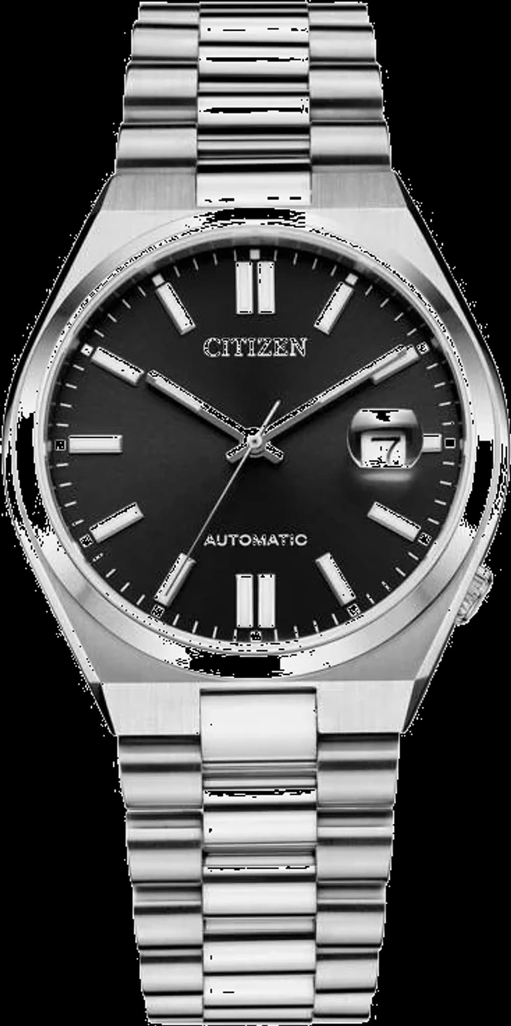 Montre Citizen NJ0150-81E Automatique Tsuyosa cadran noir bracelet acier