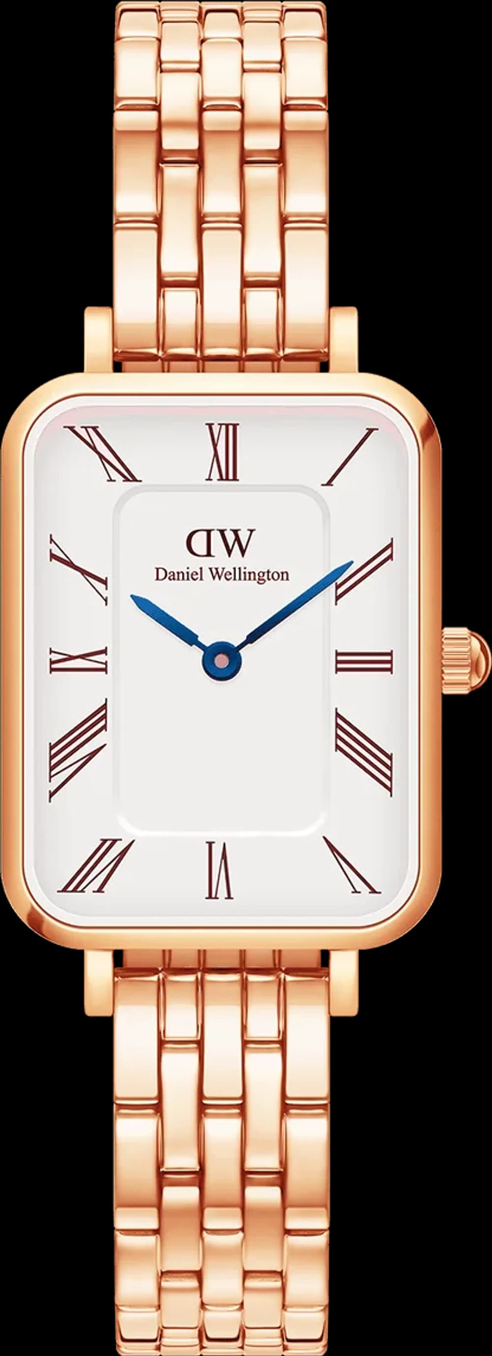 Montre Daniel Wellington 109931 femme cadran blanc bracelet acier inoxydable