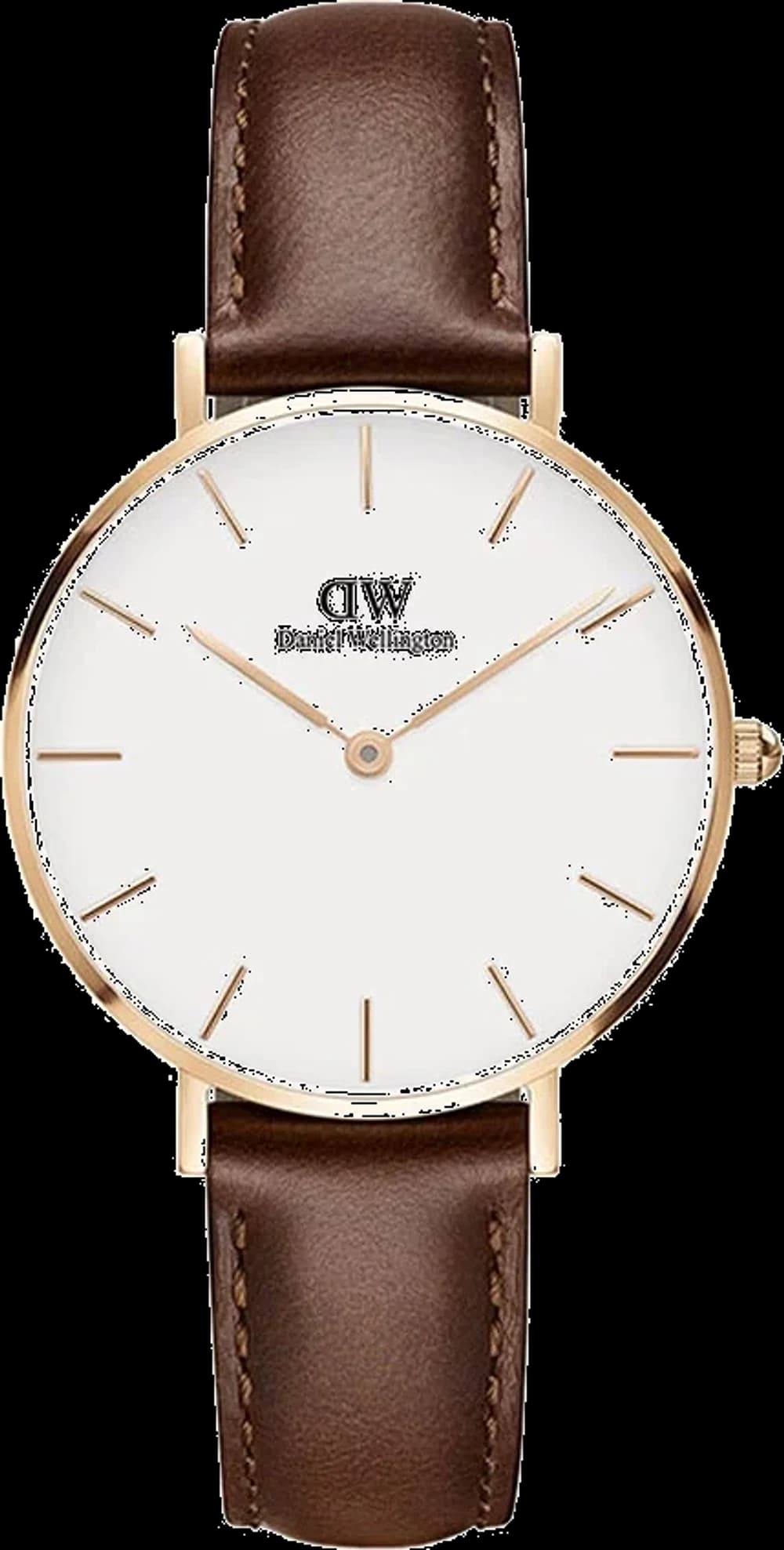 Montre Daniel Wellington DW00100175 cadran blanc bracelet cuir