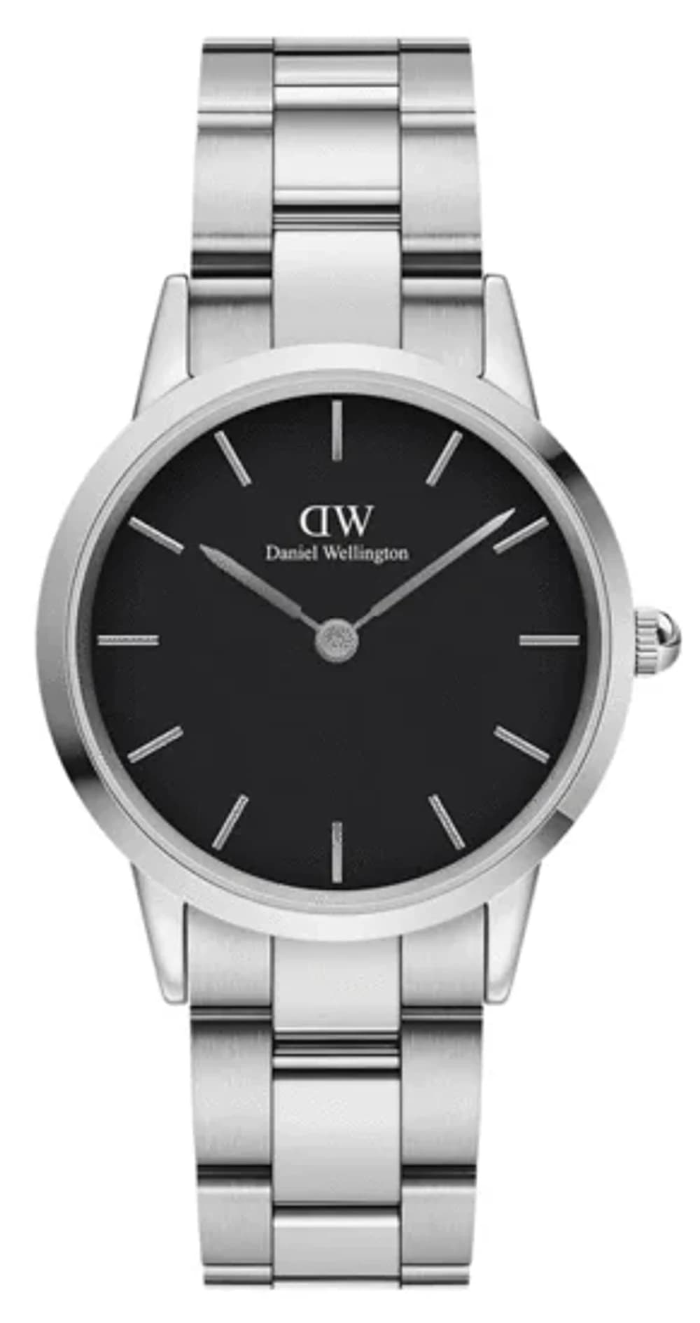 Montre Daniel Wellington DW00100342 unisexe cadran noir bracelet acier inoxydable