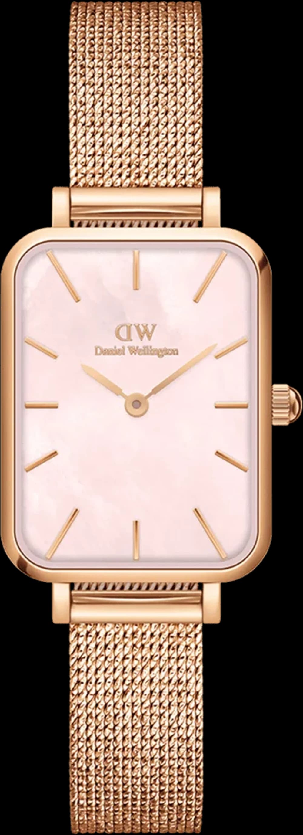 Montre Daniel Wellington DW00100510 femme cadran rose bracelet acier inoxydable
