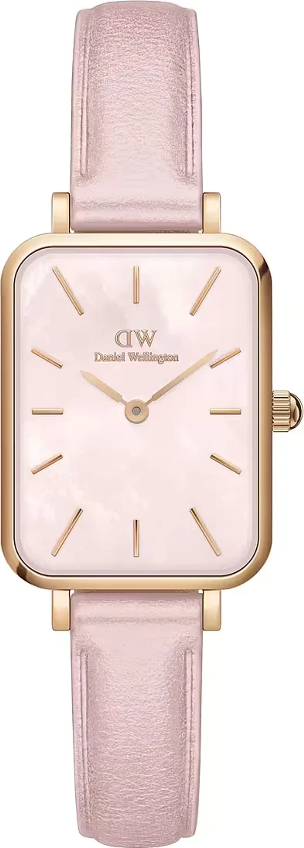 Montre Daniel Wellington DW00100636 femme cadran rose bracelet cuir