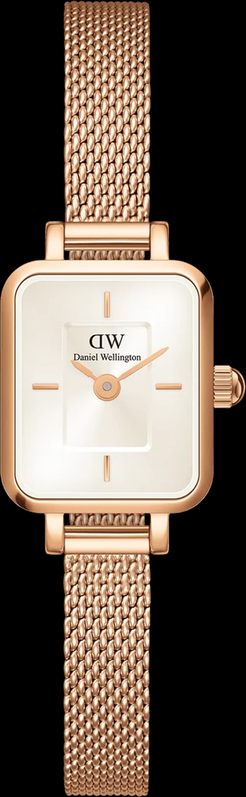 Montre Daniel Wellington DW00100651 femme cadran blanc bracelet acier inoxydable
