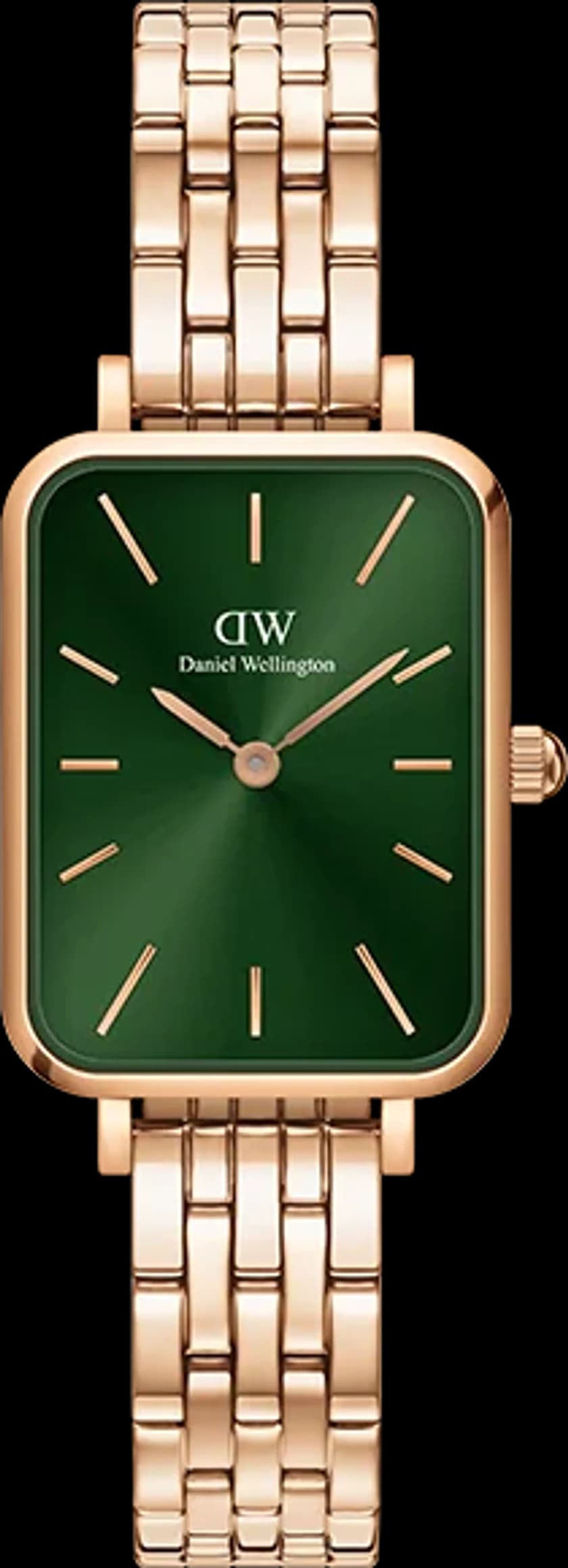 Montre Daniel Wellington DW00100659 femme cadran vert bracelet acier inoxydable