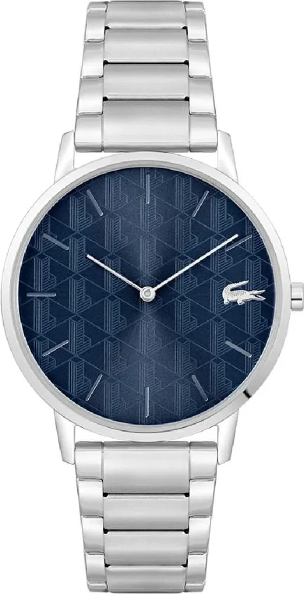 Montre Lacoste 2011305 homme cadran bleu bracelet acier inoxydable