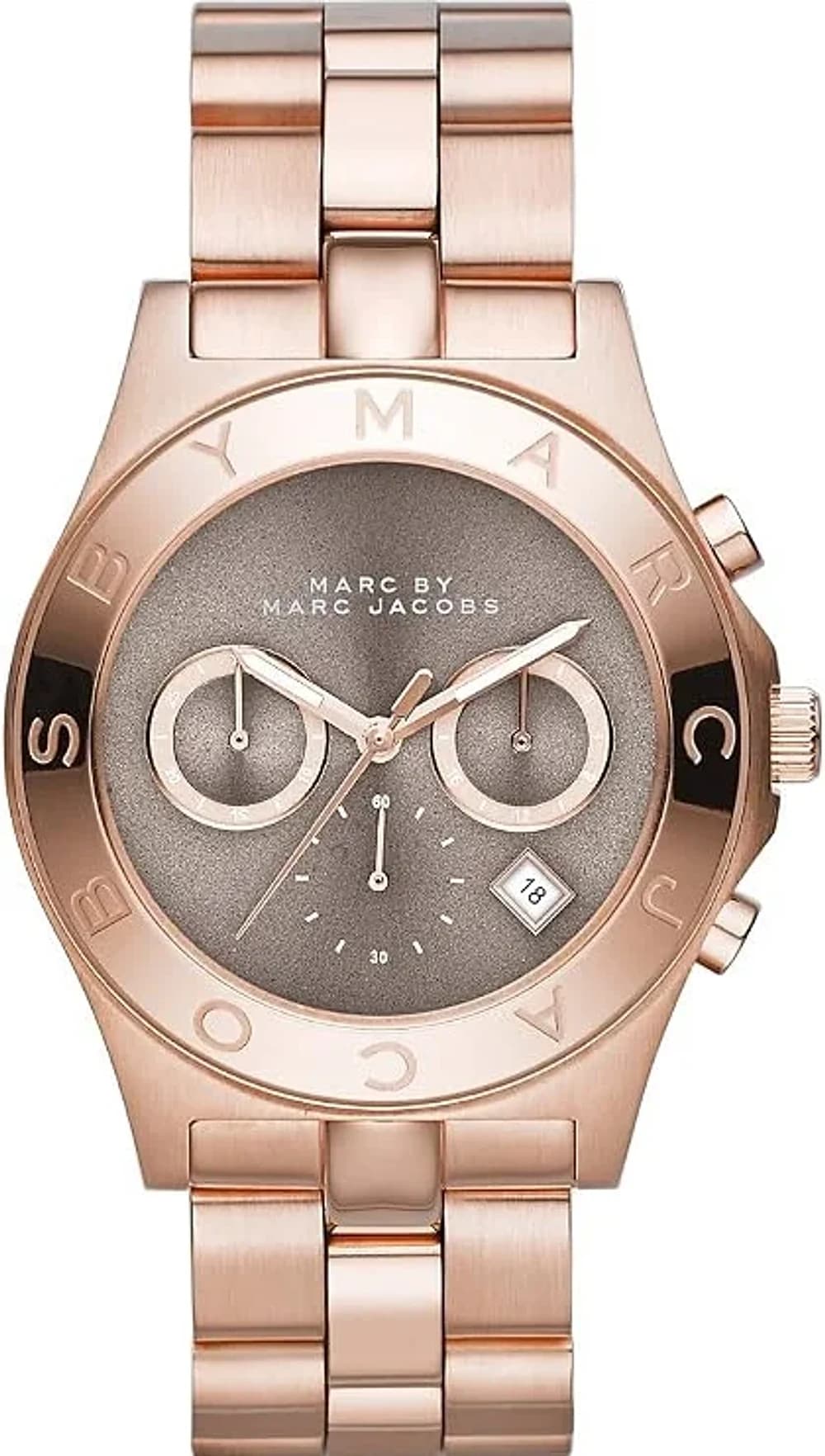 Montre Marc Jacobs MBM3308 femme cadran marron bracelet acier