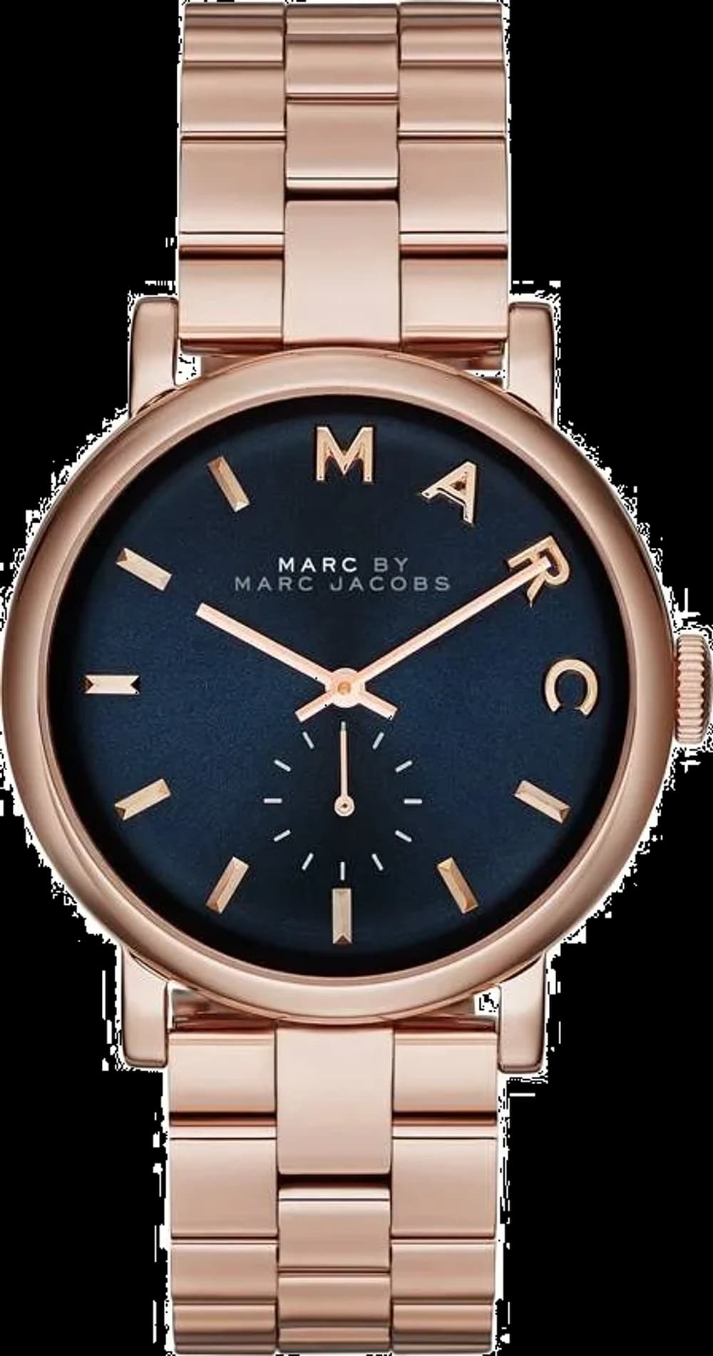 Montre Marc Jacobs MBM3330 femme cadran bleu bracelet acier inoxydable