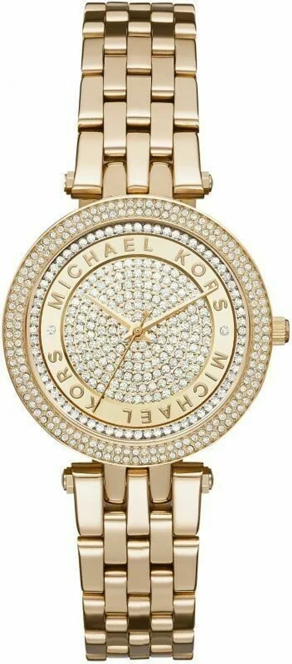 Montre Michael Kors MK3445 femme cadran doré bracelet acier inoxydable