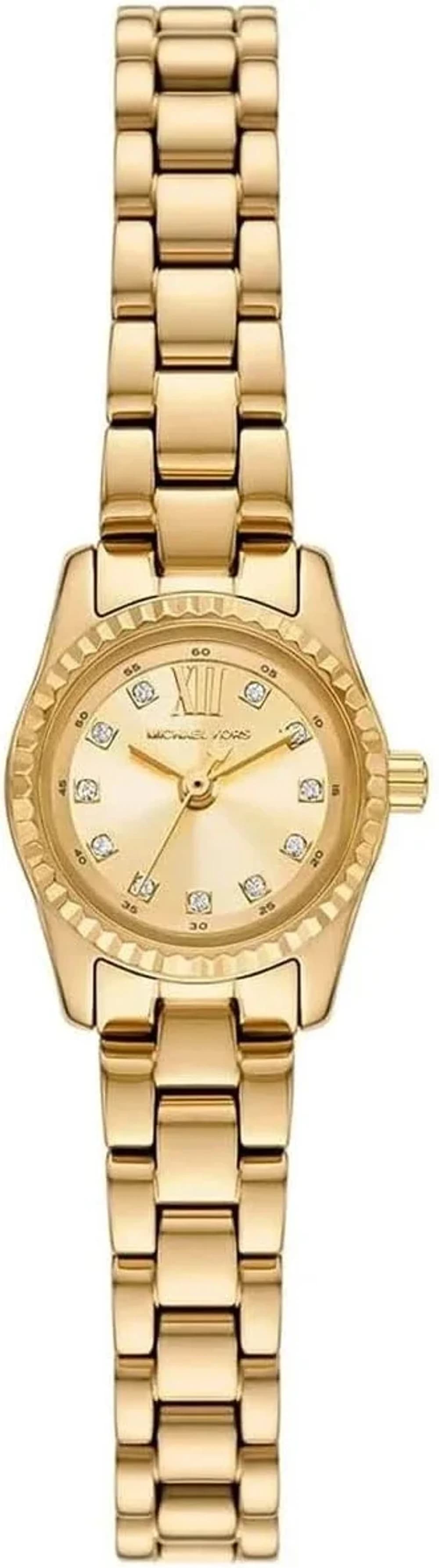 Montre Michael Kors MK4862 femme cadran or bracelet acier