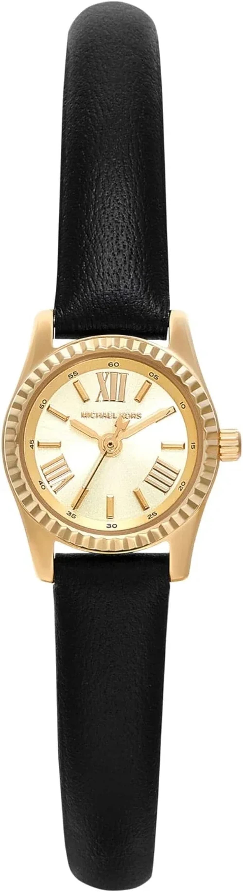 Montre Michael Kors MK4901 femme cadran noir bracelet cuir
