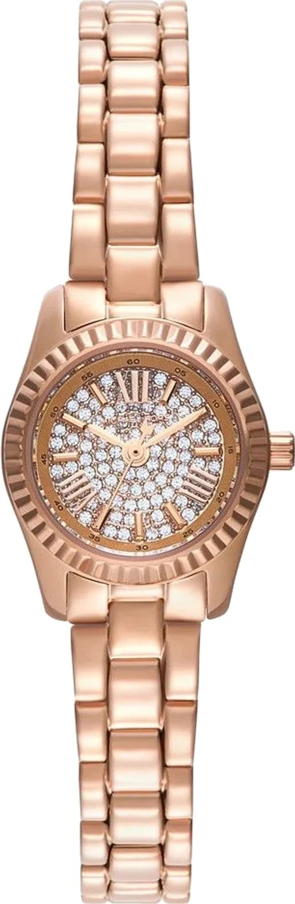 Montre Michael Kors MK4946 femme cadran or rose bracelet acier