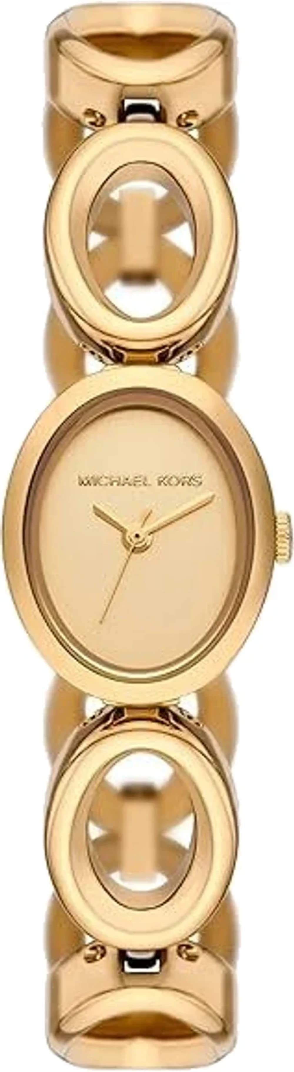 Montre Michael Kors MK4957 femme cadran or bracelet acier