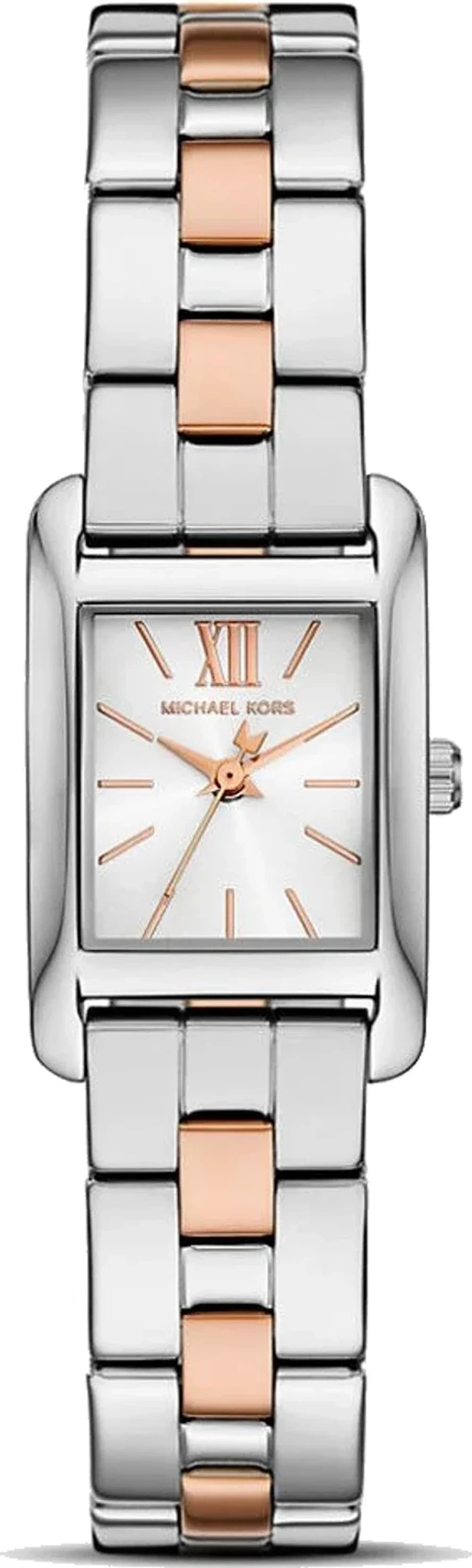 Montre Michael Kors MKO9015 femme cadran argent bracelet acier