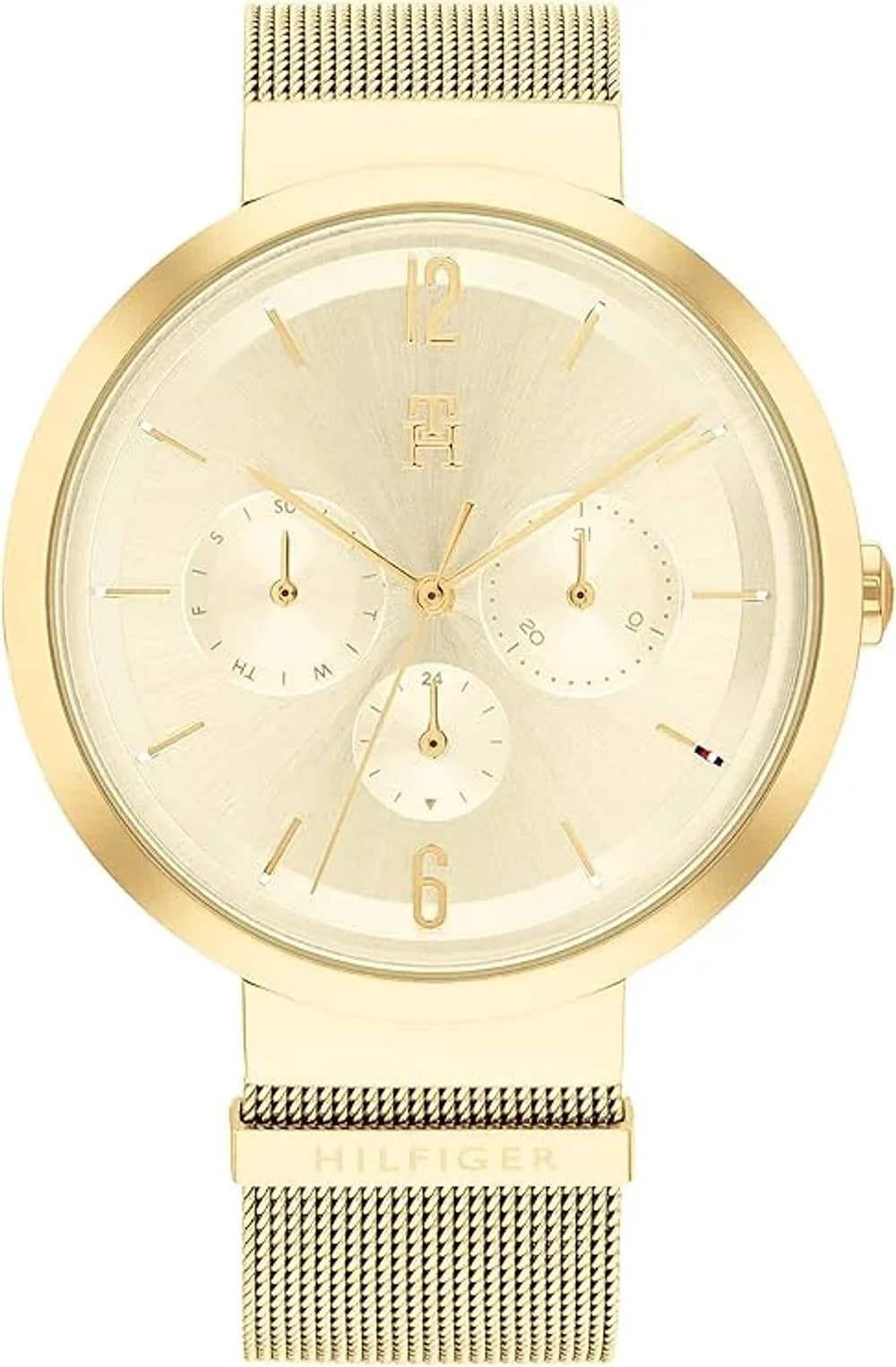 Montre Tommy Hilfiger 1782539 femme cadran or bracelet acier