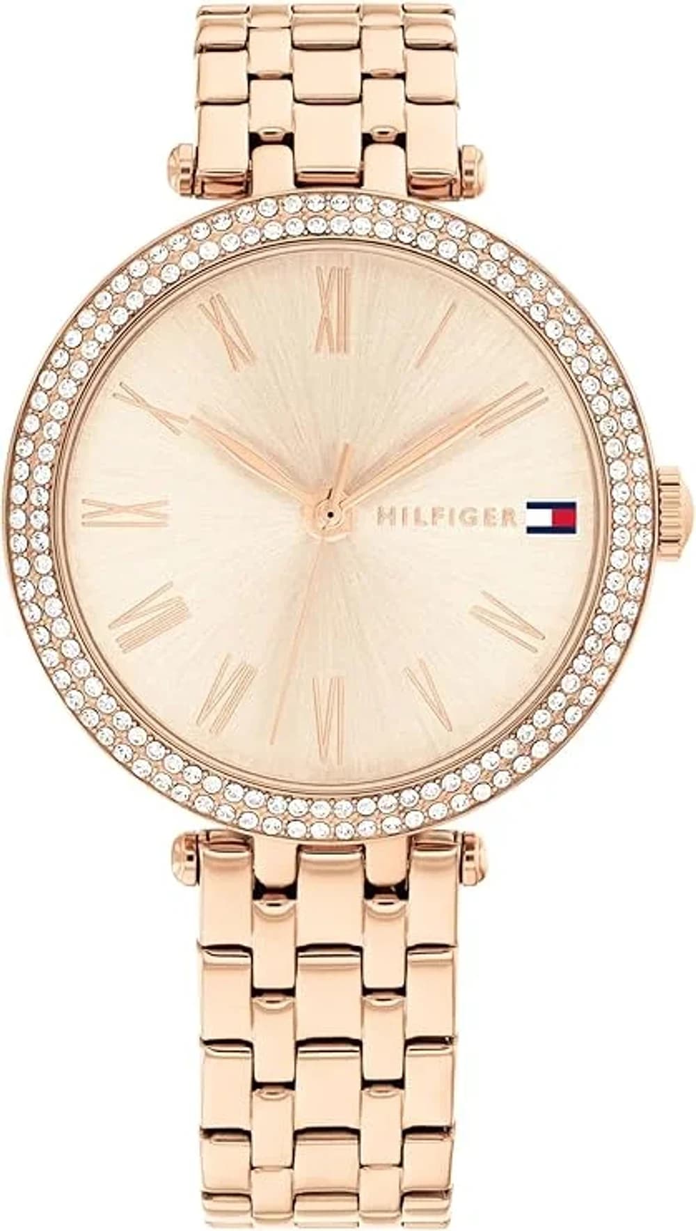 Montre Femme Tommy Hilfiger Natalie 1782721 cadran or rose bracelet acier