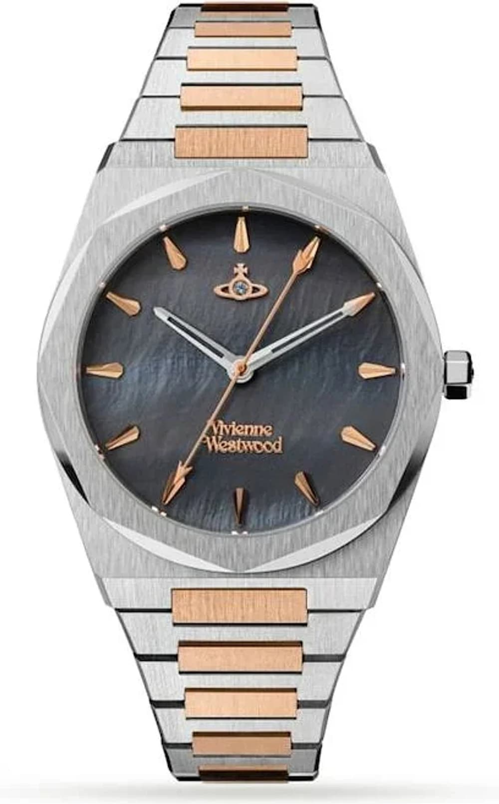 Vivienne Westwood VV244GYSR Two-Tone Stainless Steel Bracelet Women's Watch