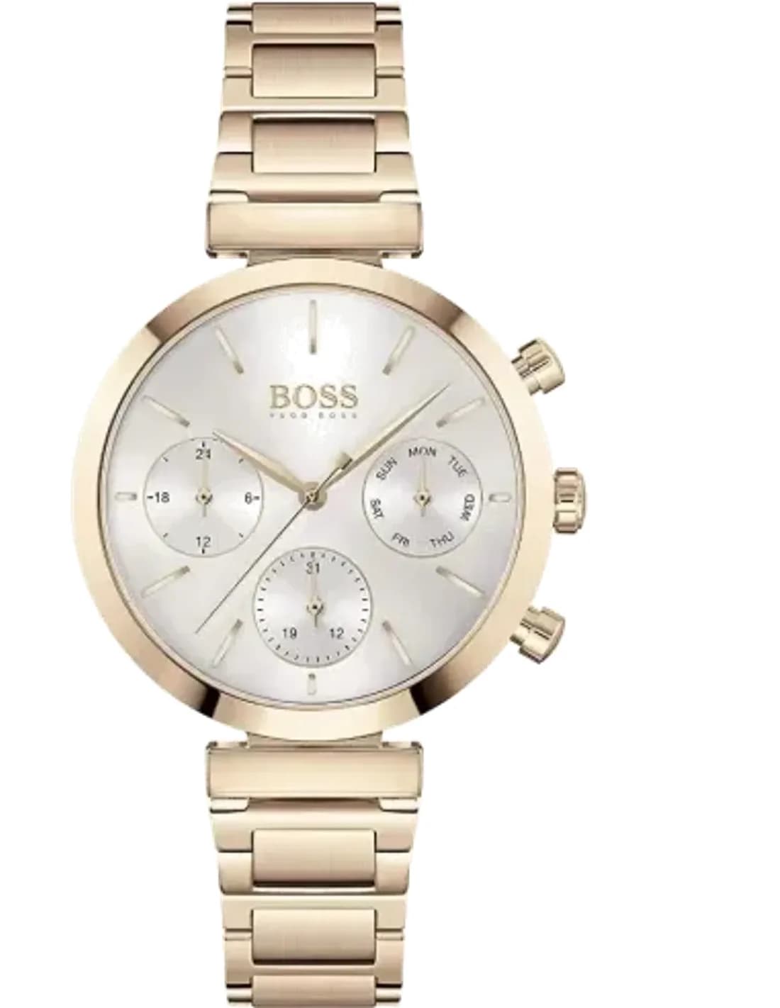 Montre Hugo Boss 1502531 en Acier Rose Gold et Cadran Champagne
