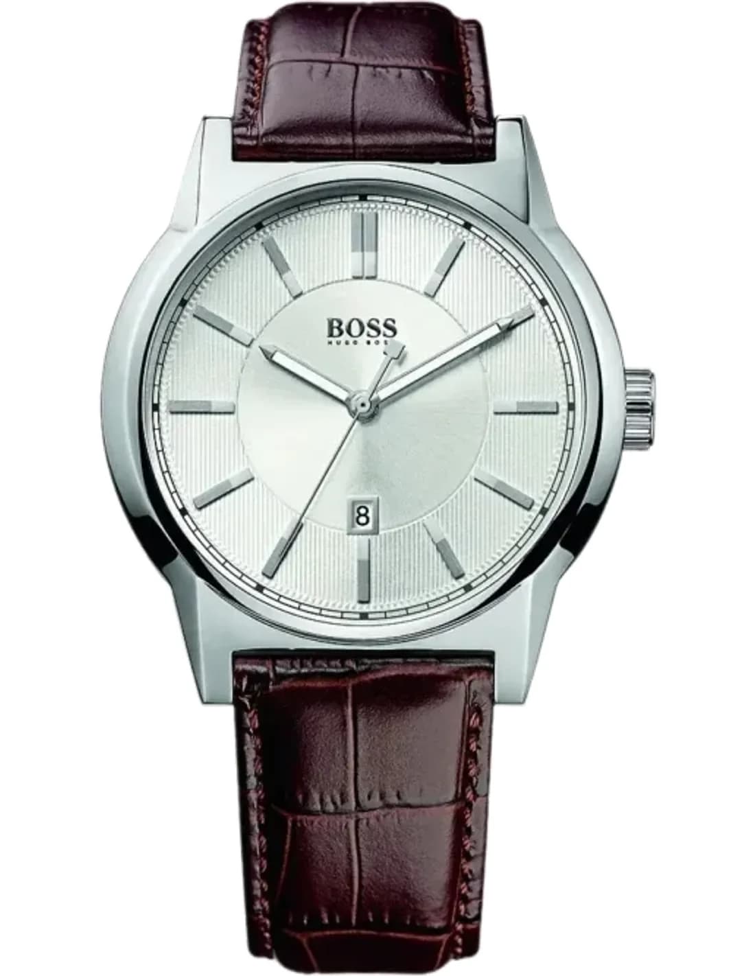 Montre Homme Hugo Boss Classic 1512912 Cuir Brun Imitation Croco