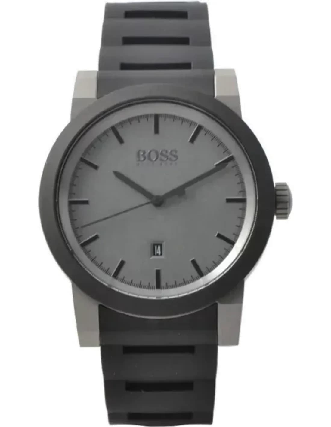 Montre Homme Hugo Boss 1512957 bracelet en silicone noir