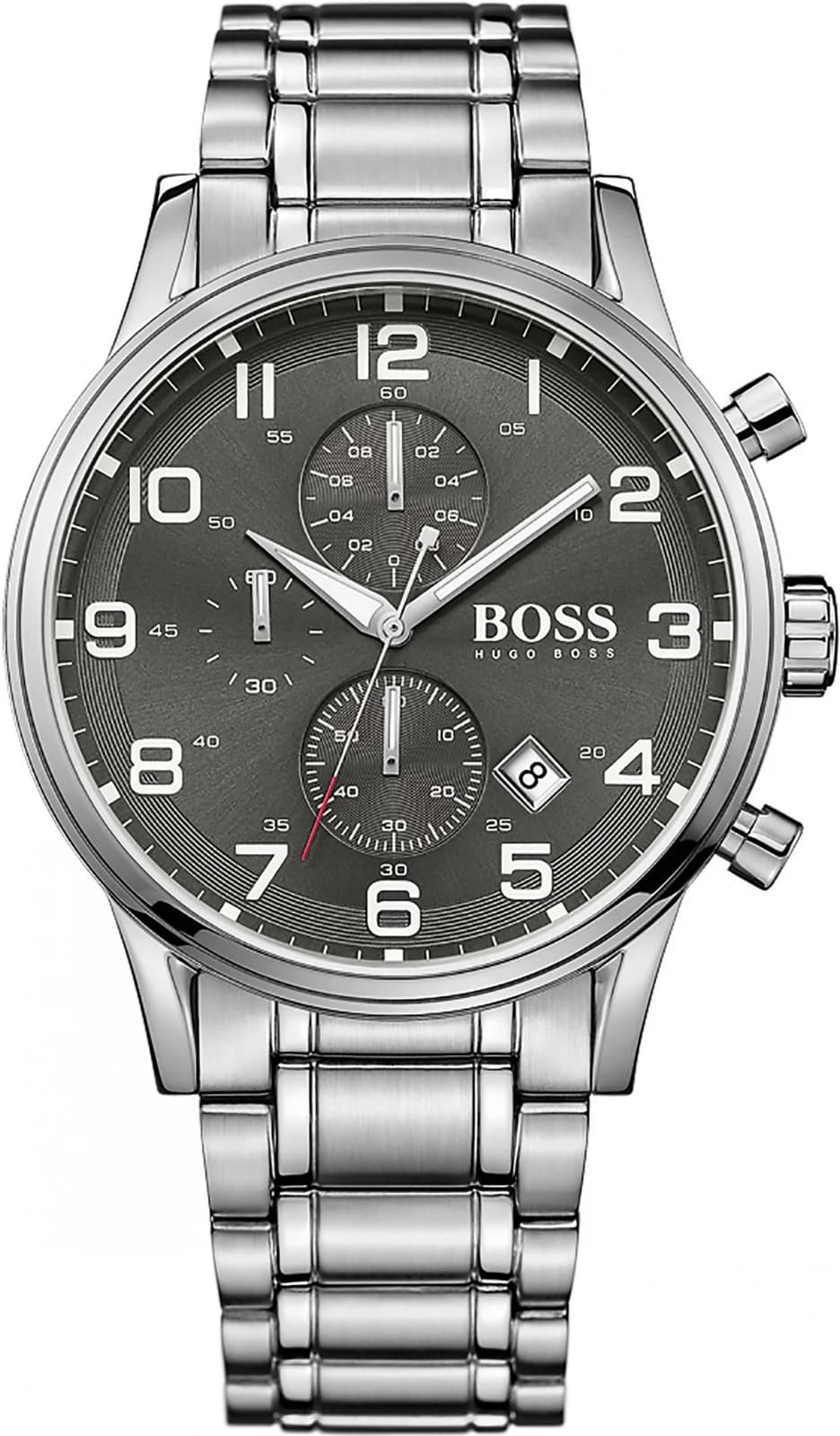 Montre Homme Hugo Boss 1513181 Bracelet en Acier Inoxydable Argenté