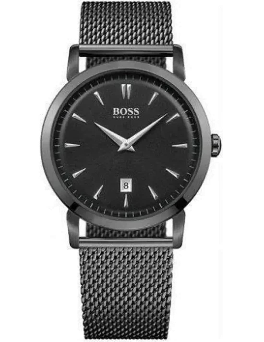 Montre Homme Hugo Boss 1513235 Noire Bracelet maille