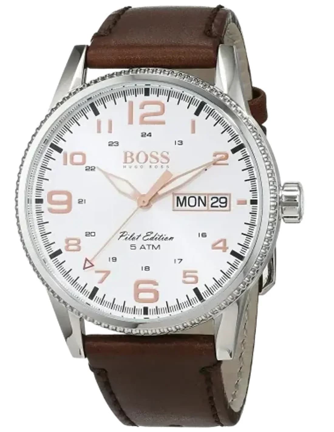 Montre Homme Hugo Boss Pilot 1513333 Marron