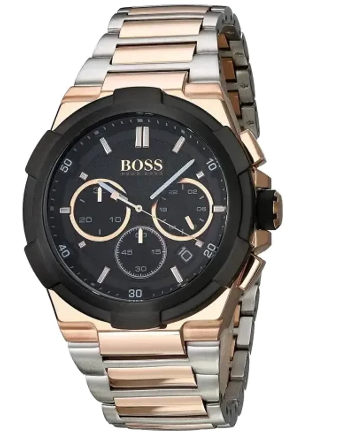 Montre Hugo Boss 1513358 Supernova Acier Bicolore 46mm