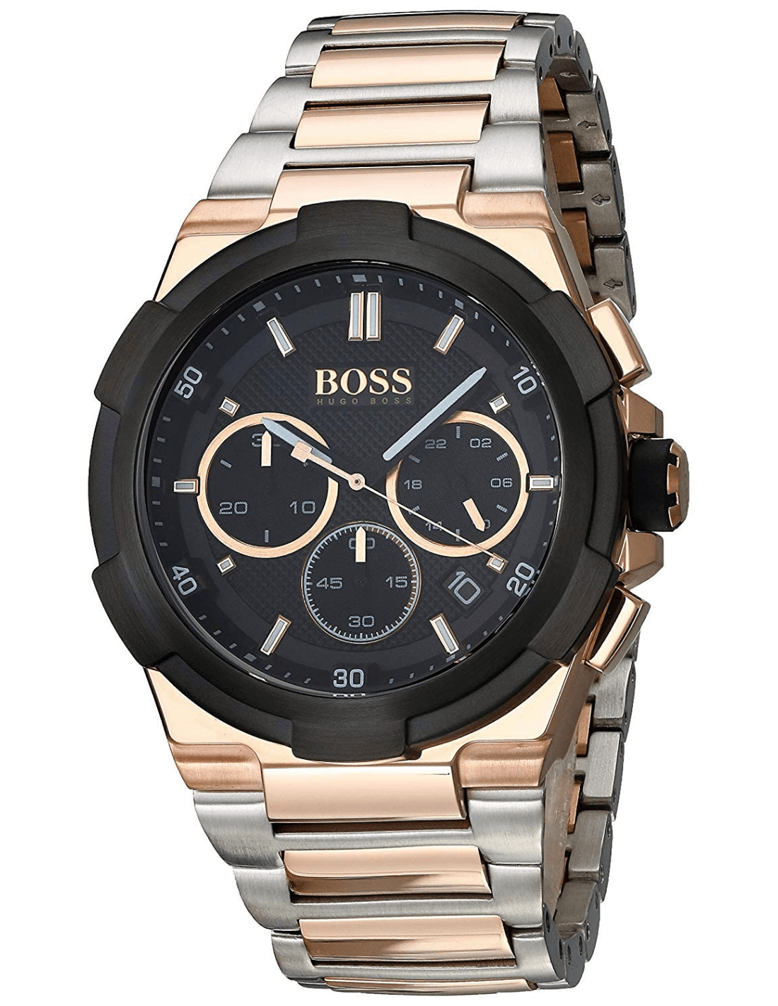 Hugo Boss 1513358 montre chronographe en acier inoxydable — Montres Outlet