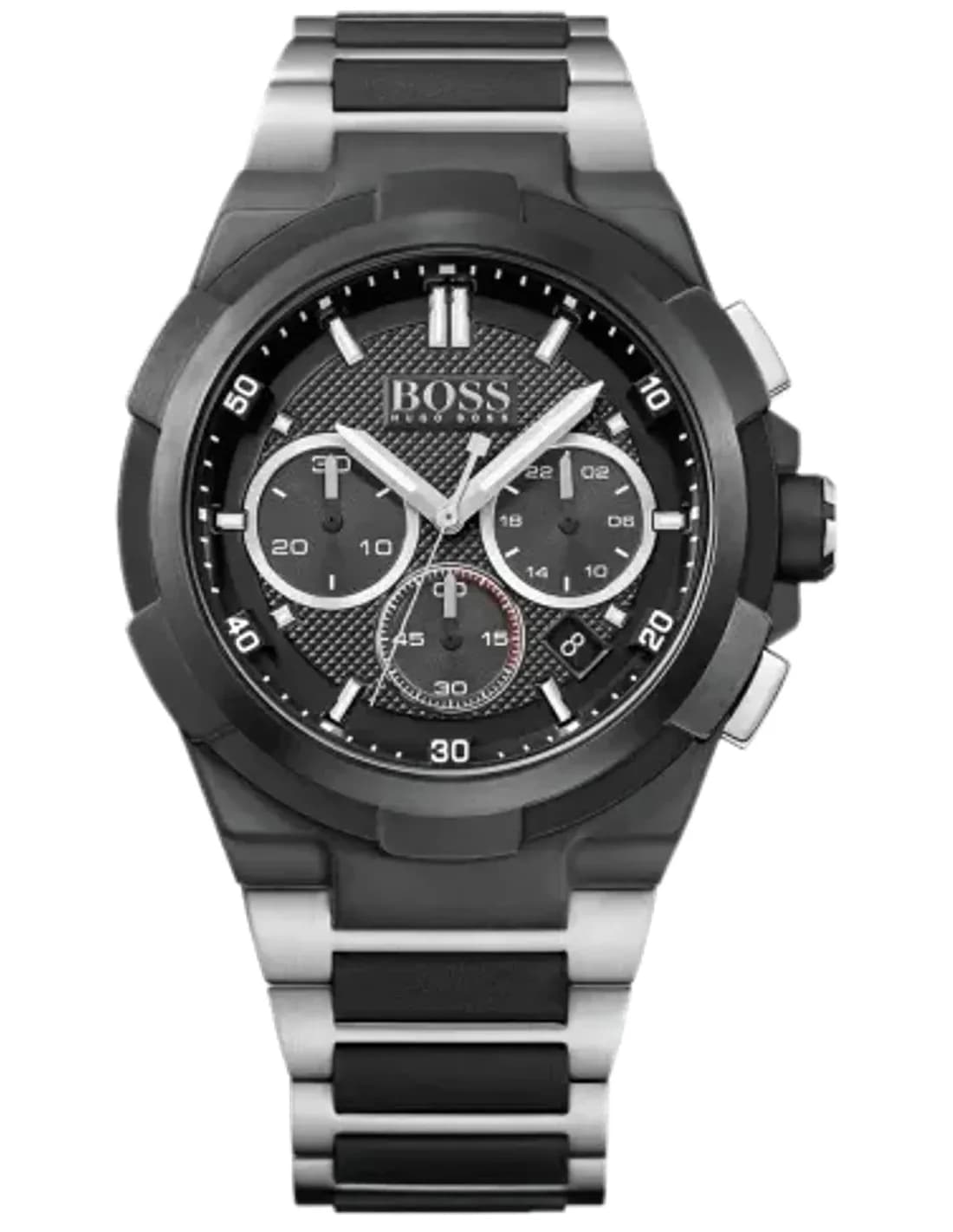 Montre Hugo Boss 1513368 en Acier Inoxydable et Cadran Noir