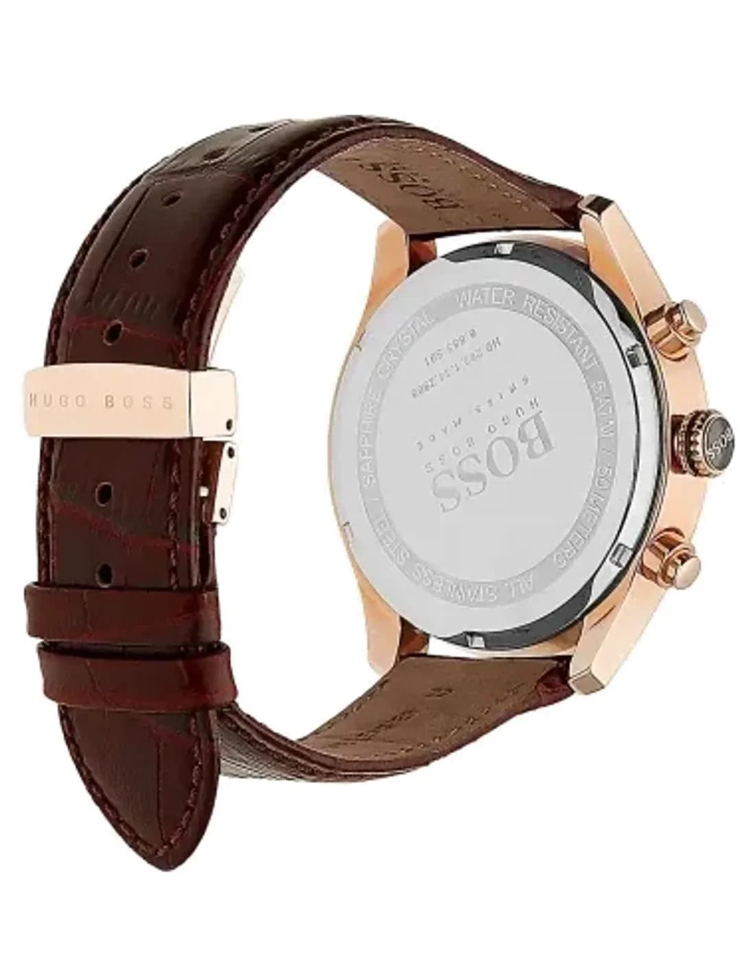 Montre Homme Hugo Boss Swiss Made 1513396 Marron
