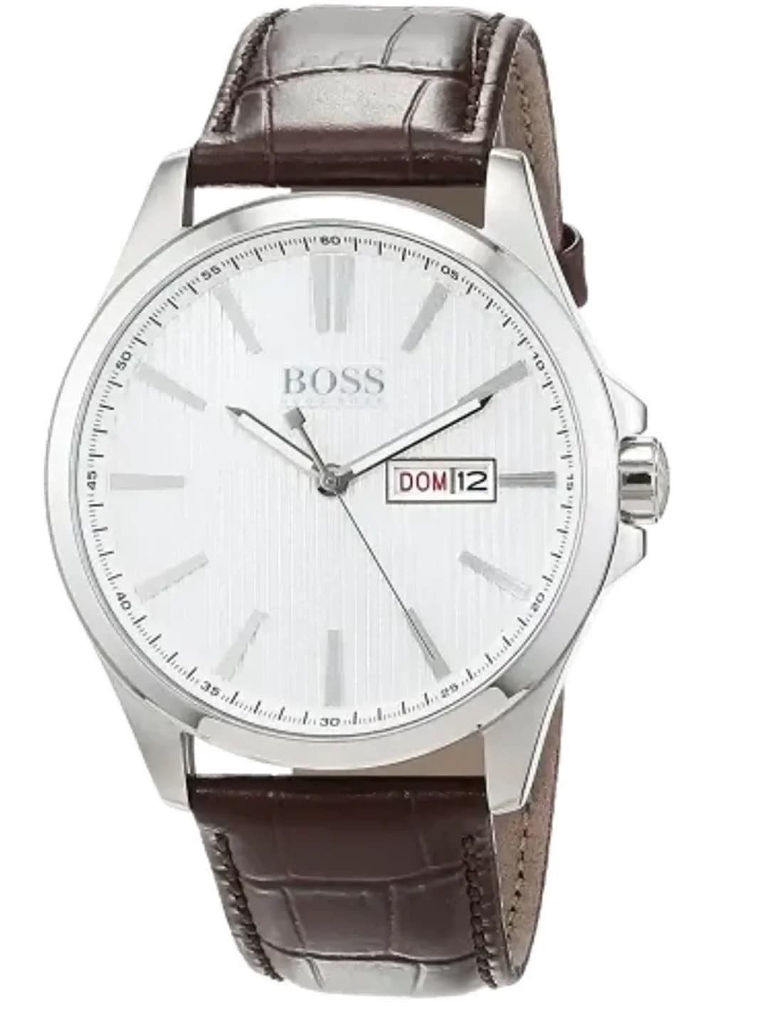 Montre Homme Hugo Boss Classic 1513532 Cuir marron bracelet
