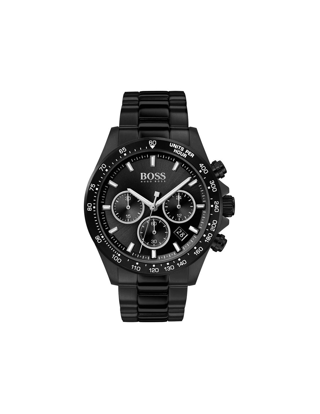 Montre Hugo Boss 1513754 Chronomètre en Acier Noir