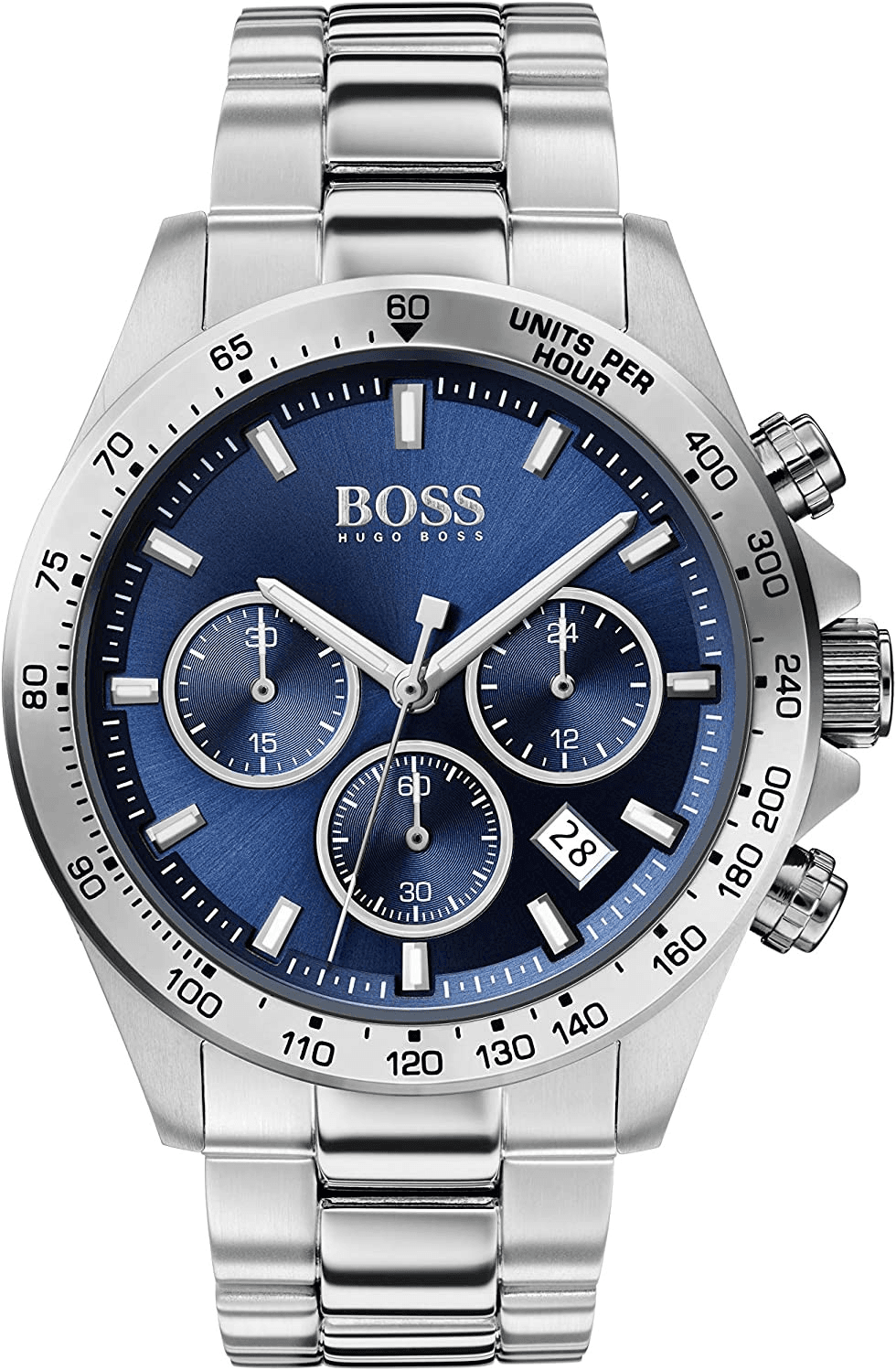 Montre Hugo Boss 1513755 Chronomètre Sport à Cadran Bleu
