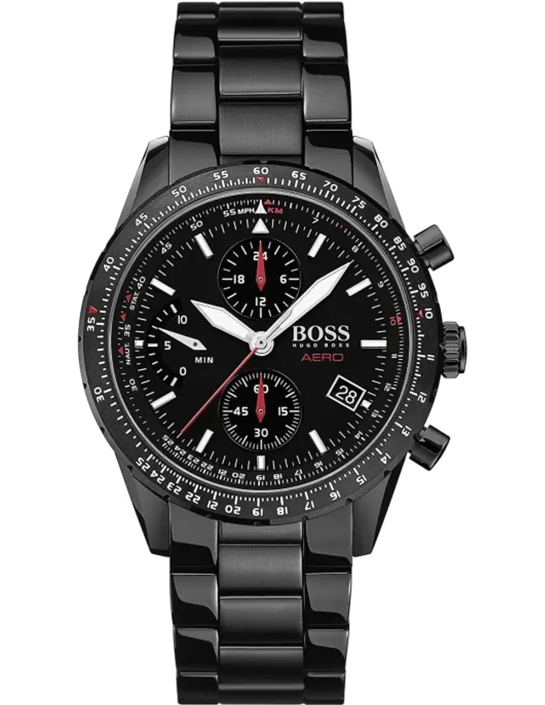 Montre Hugo Boss 1513771 Chronographe avec Bracelet Silicone Bleu