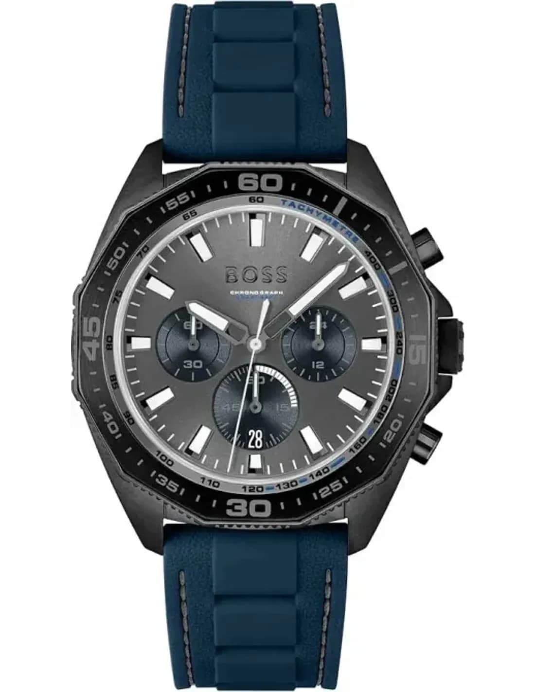 Montre Hugo Boss 1513972 Energy Bracelet Silicone Bleu